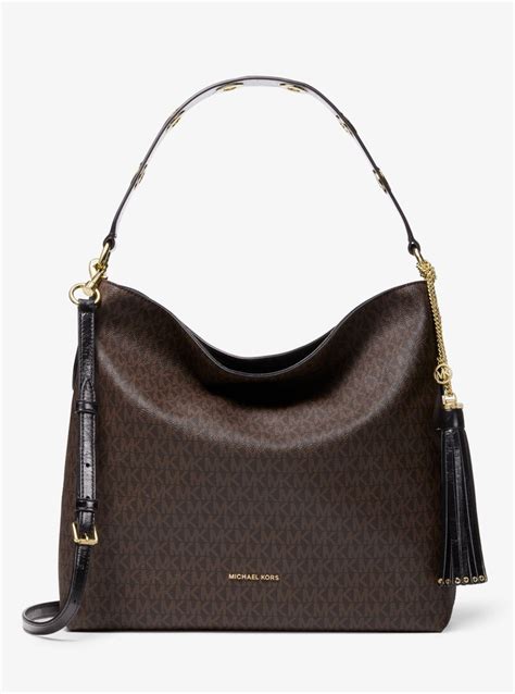 michael kors large brooklyn tote|Brooklyn large logo shoulder bag.